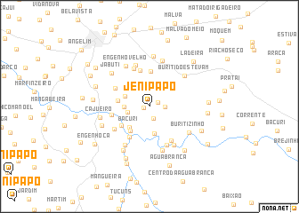 map of Jenipapo