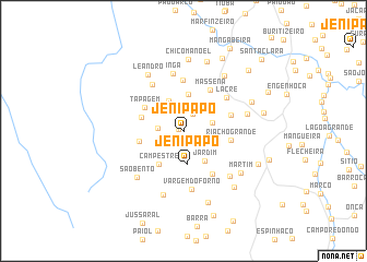 map of Jenipapo