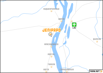 map of Jenipapo