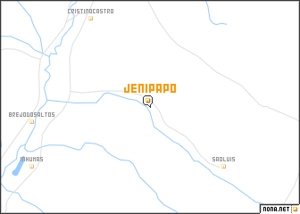 map of Jenipapo