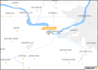 map of Jenison