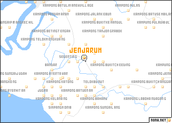 map of Jenjarum