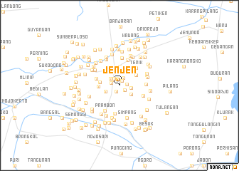 map of Jenjen