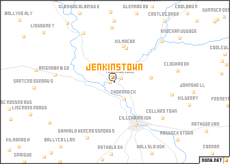 map of Jenkinstown