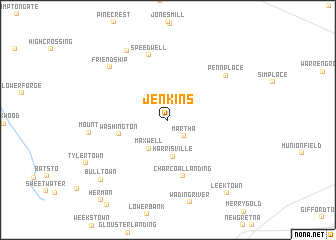 map of Jenkins