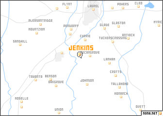 map of Jenkins