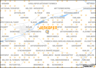 map of Jenkofen