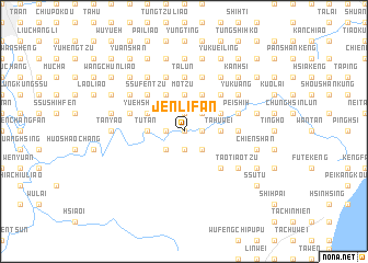 map of Jen-li-fan