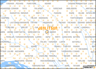 map of Jen-li-ts\