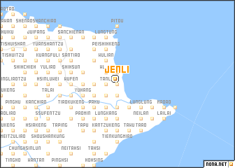 map of Jen-li