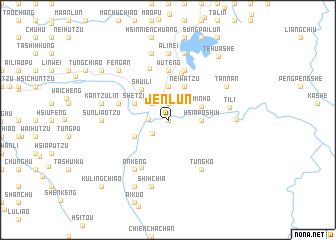 map of Jen-lun