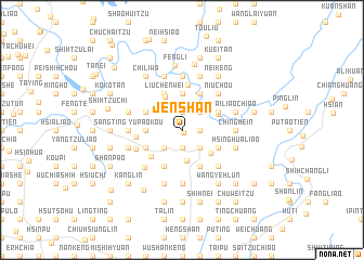 map of Jen-shan