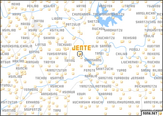 map of Jen-te