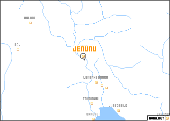 map of Jenunu