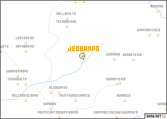 map of Jeobampo