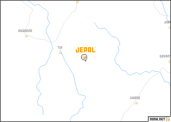 map of Jepal