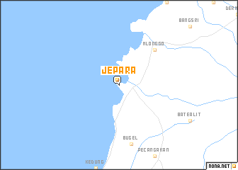 map of Jepara