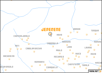 map of Jeperene