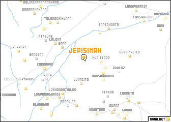 map of Jepisimah