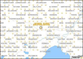 map of Jepolding