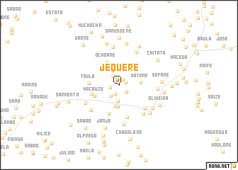 map of Jequere