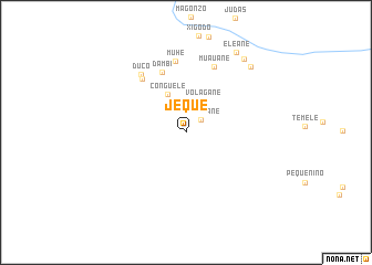map of Jeque