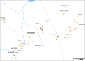 map of Jeque