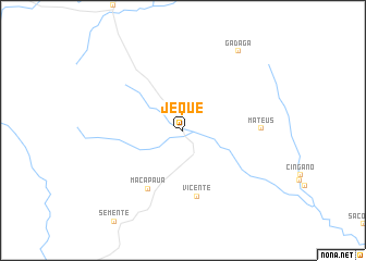 map of Jeque