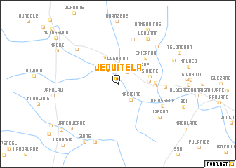 map of Jequitela