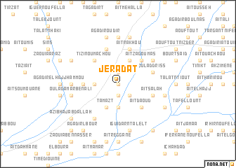 map of Jeradat