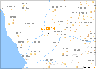 map of Jerama