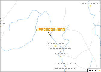 map of Jeram Panjang