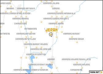 map of Jeram