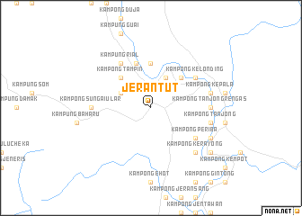 map of Jerantut