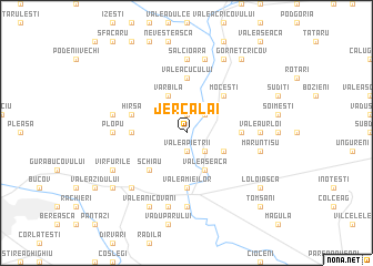 map of Jercălăi