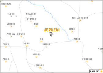 map of Jerdedi