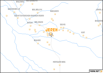 map of Jereh