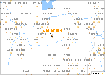 map of Jeremiah