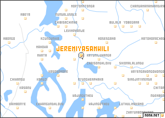 map of Jeremiya Samwili