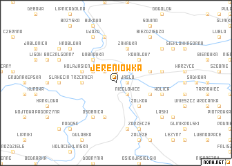 map of Jereniówka