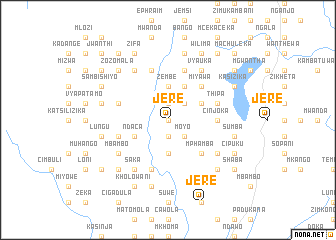 map of Jere