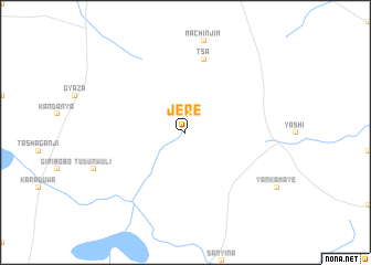 map of Jere
