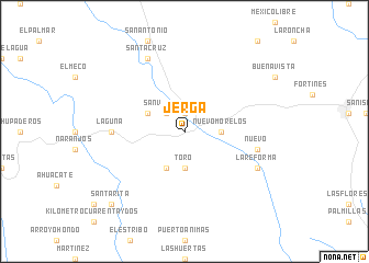 map of Jerga