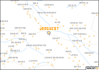 map of Jergucat