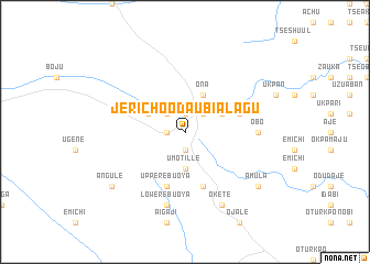 map of Jericho Odaubialagu