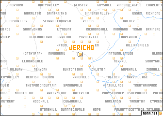 map of Jericho