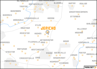 map of Jericho