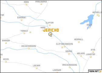 map of Jericho