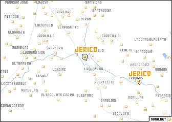 map of Jericó