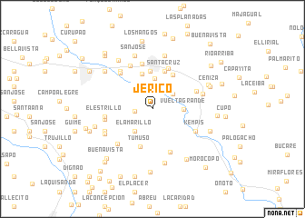 map of Jericó